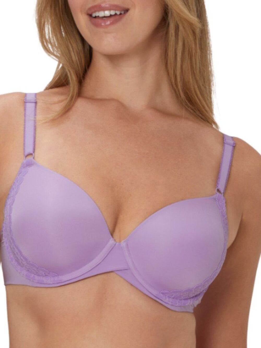 Maidenform Women's Underwire Shirt Bra Purple Size 34A 12664
